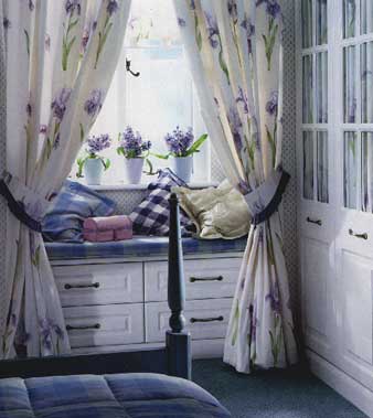 Bedroom , Pollensa chest unit and window seat feature